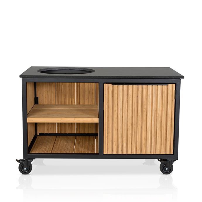 Fraaii Buitenkeuken Bamboo Natural Rhombus Storage
