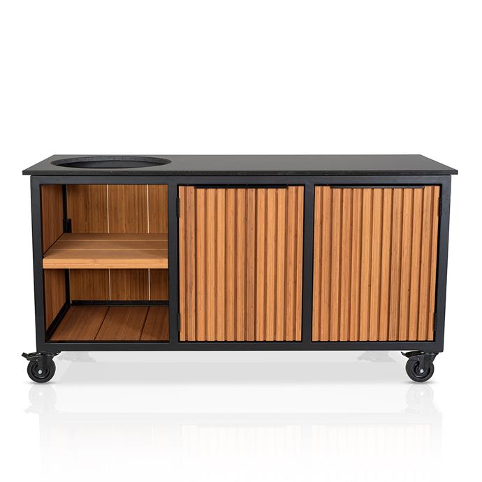 Fraaii Buitenkeuken Bamboo Teak Oil Rhombus Inferno