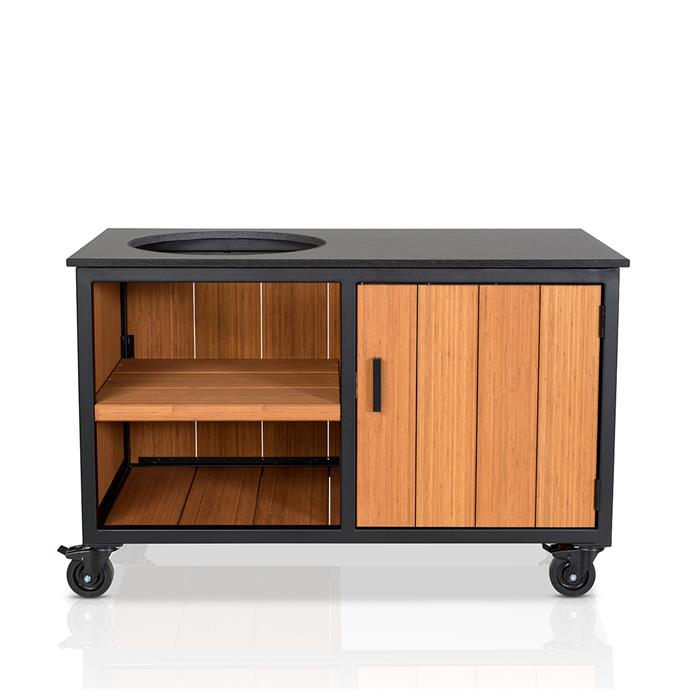 Fraaii Buitenkeuken Bamboo Teak Oil Storage