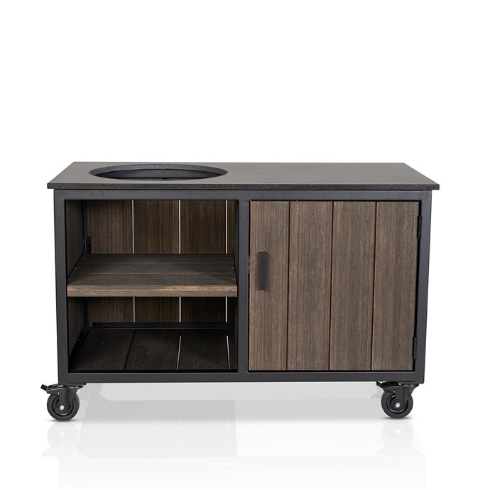 Fraaii Buitenkeuken Bamboo Graphite Storage XL